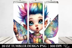 Cute Baby Fairy Pose | 20 oz Tumbler Product Image 2