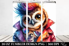 Proud Baby Owl as a Model 20 Oz Tumbler Product Image 2