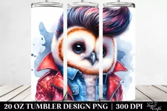 Proud Baby Owl as a Model 20 Oz Tumbler Product Image 2