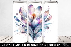 Shiny Crocus Clipart Product Image 2