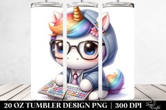 Baby Unicorn Programmer by | 20 Oz Tumbler Product Image 2