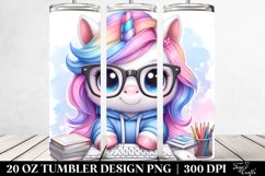 Baby Unicorn Programmer by | 20 Oz Tumbler Product Image 2