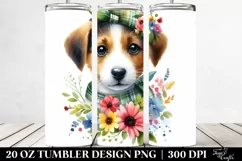 Colorful Dog Tumbler Product Image 2