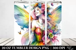 Smiling Fairy Dressed | 20 oz Tumbler Product Image 2