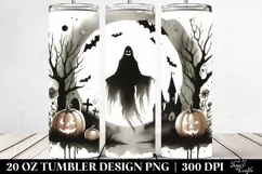 Vintage Halloween Apparition Tumbler Product Image 2