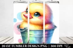 Vibrant Colorful Baby Duckling Clipart Product Image 2