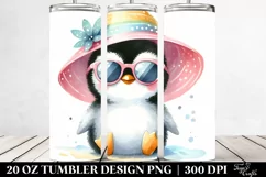 Cute Penguin with Sun es | 20 Oz Tumbler Product Image 2