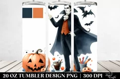 Simple Funny Halloween Clipart 20 Oz Tumbler Product Image 2
