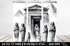 Washed Mummy's Tomb Simple Image | 20 oz Tumbler Product Image 2