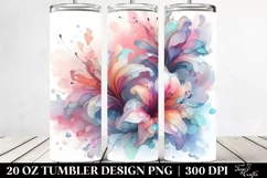 Azalea Flower Summer 20 Oz Tumbler Product Image 2