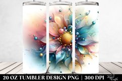 Shiny Sunflower Tumbler | 20 oz Tumbler Product Image 2