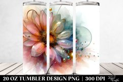 Shiny Sunflower Tumbler | 20 oz Tumbler Product Image 2
