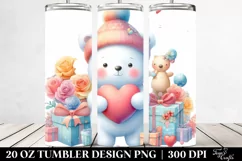 Love 20 Oz Tumbler Png Product Image 2