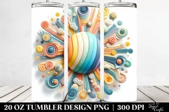 Colorful Wimsicall Sun Tumbler Product Image 2