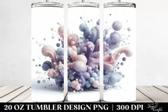 Lavender Flower Summer 20 Oz Tumbler Product Image 2