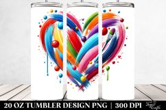 Valentines 20 Oz Tumbler Png Product Image 2