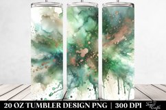 Colorful Watercolor Splash | 20 Oz Tumbler Product Image 2