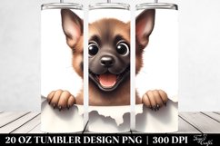 Baby Malinois Tumbler Design | 20 Oz Tumbler Product Image 2