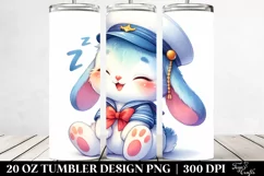 Colorful Small Baby Rabbit | 20 oz Tumbler Product Image 2