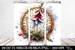 Wooden Stained Lobelia with Metallic Insertions | 20 oz Product Image 2