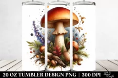 Glossy Mushroom Tumbler | 20 oz Tumbler Product Image 2