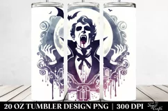 Halloween Vampire Bite Tumbler | 20 oz Tumbler Product Image 2