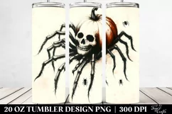 Simple Vintage Halloween Image Creepy Crawler | 20 oz Product Image 2