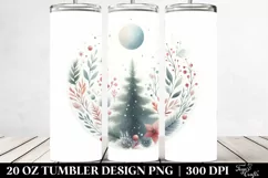 Simple Christmas Text Treatment, 20 Oz Tumbler Product Image 2