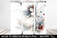 Watercolor Fairy Tumbler | 20 oz Tumbler Product Image 2