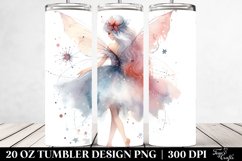 Watercolor Fairy Design | 20 oz Tumbler Product Image 2