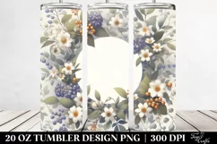 Simple Digital Painting with Nightshade | 20 oz Tumbler Product Image 2
