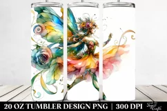 Fairy Dancing Drawing | 20 oz Tumbler Product Image 2