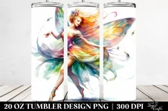 Fairy Dressed Drawing | 20 oz Tumbler Product Image 2