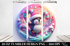 Vibrant Christmas Fairy Clipart, Transparent 20 Oz Tumbler Product Image 2