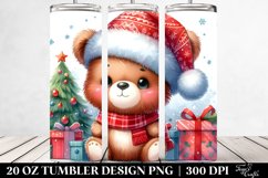 santa with penguin, reindeer,window Product Image 2