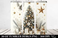Simple Christmas Tree with Gifts, 20 Oz Tumbler Product Image 2