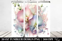 Glossy Sweet Pea Material Splash 20 Oz Tumbler Product Image 2