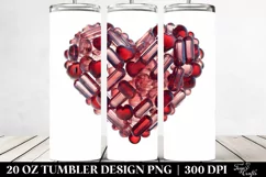 Valentines 20 Oz Tumbler Png Product Image 2