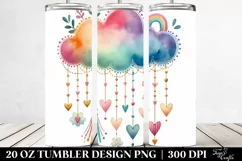 Love 20 Oz Tumbler Png Product Image 2