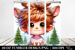 Winter Brittany with Crazy Haircut, High-Res PNG Product Image 2
