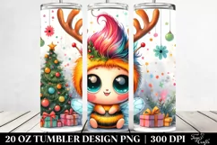 Winter Bee with Crazy Haircut, High-Res PNG Product Image 2