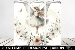 Simple Vintage Fairy | 20 oz Tumbler Product Image 2