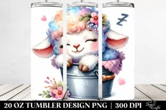 Colorful Baby Lamb | 20 Oz Tumbler Product Image 2