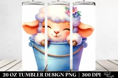 Colorful Baby Lamb | 20 Oz Tumbler Product Image 2