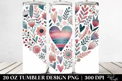 Love 20 Oz Tumbler Png Product Image 2