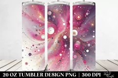 Colorful Magenta Background | 20 Oz Tumbler Product Image 2