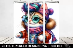 Goofy Baby Cat | 20 oz Tumbler Product Image 2