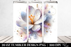 Shiny Crocus Clipart Product Image 2