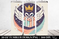 Colorful Gift Box Clipart Design, 20 Oz Tumbler Product Image 2