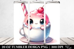 Cute Baby Sitting in a Cup | 20 Oz Tumbler Product Image 2